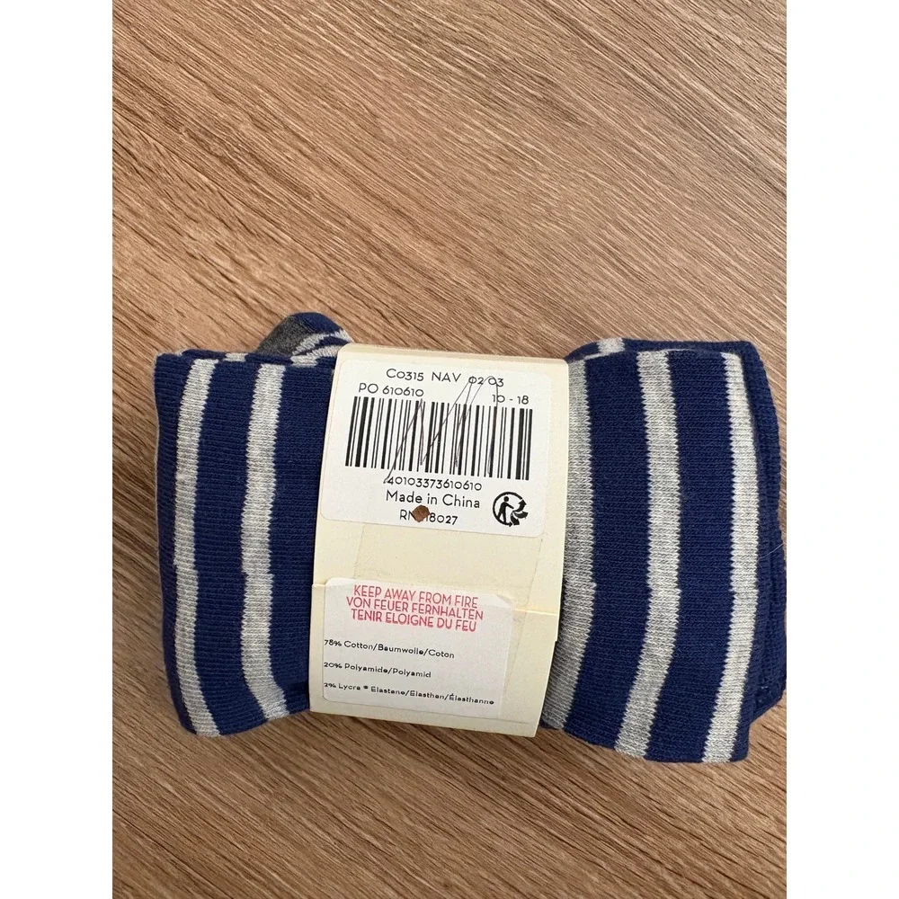 NWT Baby Boden Striped Knit Leggings Tights‎ 2T-3T Toddler Preppy School Winter